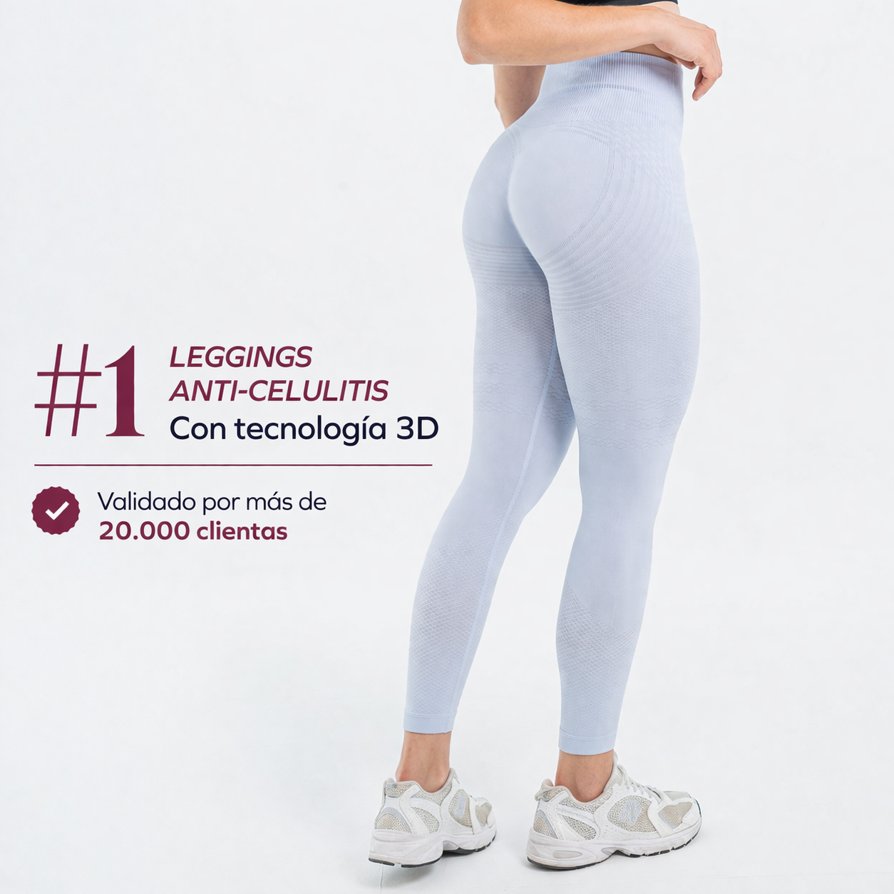 Chapala™ Leggings 3D Drenantes Anticelulíticos – Compresión Suave
