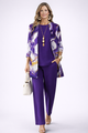 Conjunto de Tres Piezas · Morado 3
