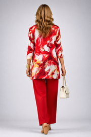 Conjunto de Tres Piezas · Rojo