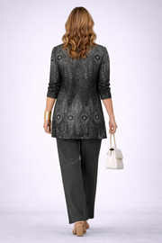Conjunto de Tres Piezas · Negro