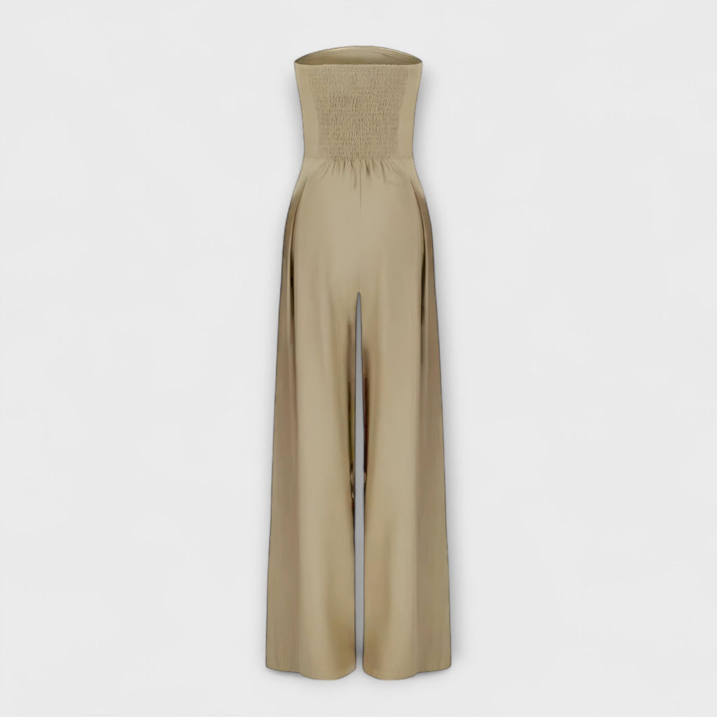 Toluca™ Jumpsuit Strapless Elegante – Ajuste Favorecedor