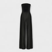 Toluca™ Jumpsuit Strapless Elegante – Ajuste Favorecedor
