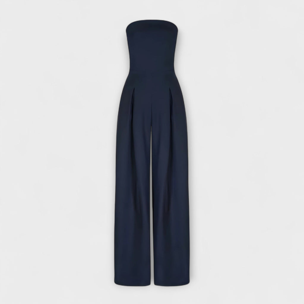 Toluca™ Jumpsuit Strapless Elegante – Ajuste Favorecedor