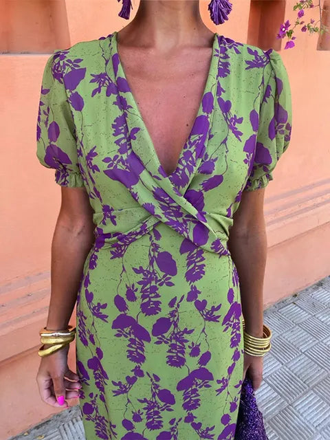 Natalia™ Vestido de Verano Elegante para Mujer con Corte Fluido