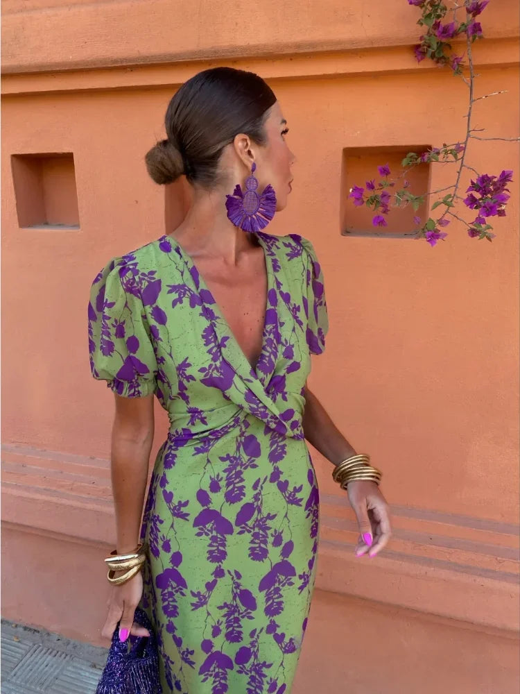 Natalia™ Vestido de Verano Elegante para Mujer con Corte Fluido