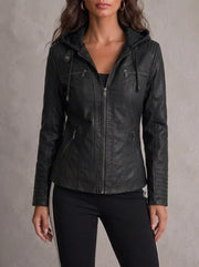 ASUNCIÓN - CHAQUETA DE PIEL RESISTENTE Y ELEGANTE