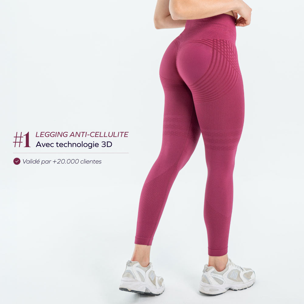 Tehuacán™ Leggings 3D Drenantes Anticelulíticos con Compresión Suave