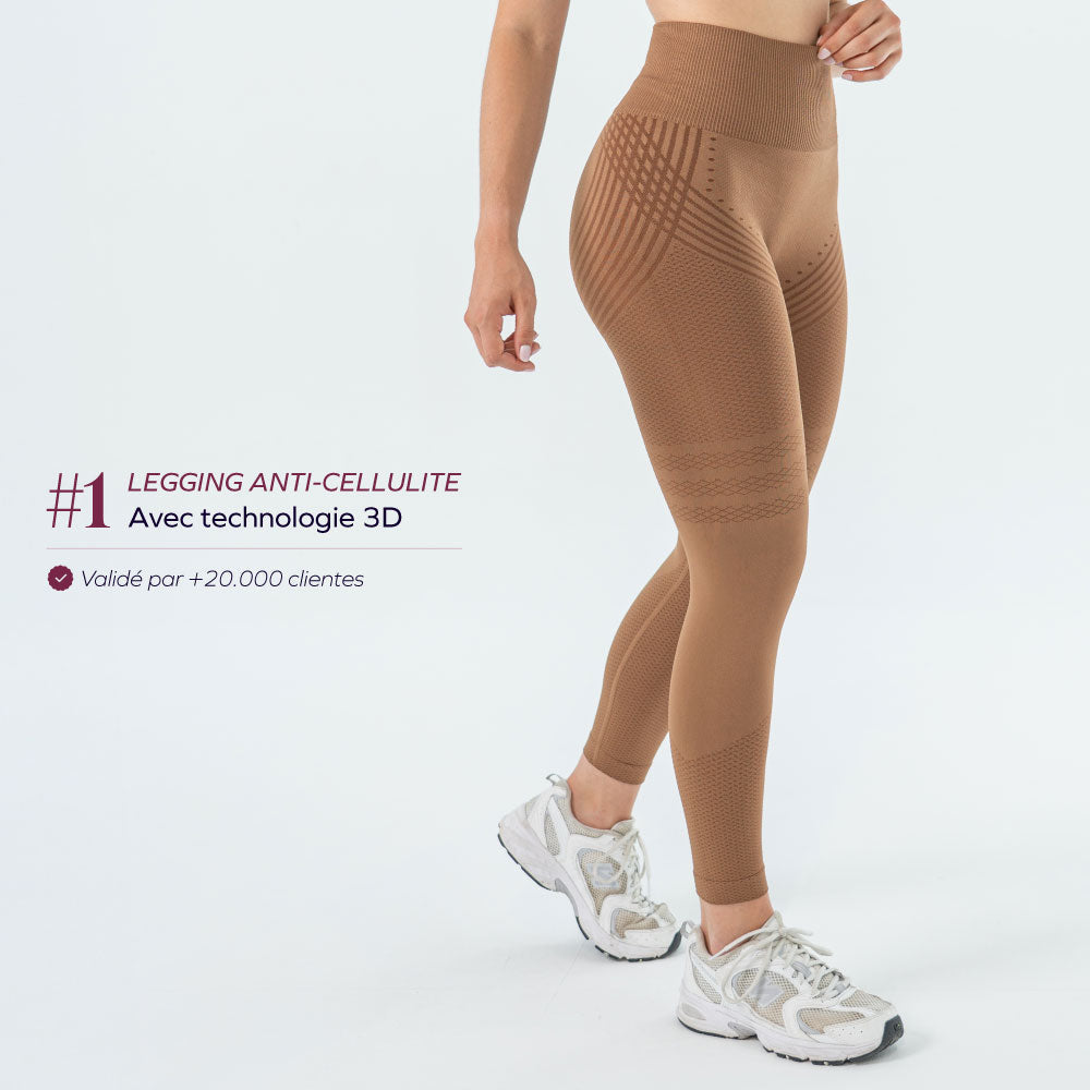 Tlaquepaque™ Leggings 3D Anticelulíticos con Compresión Suave