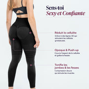 Tuxtla™ Leggings 3D Anticelulíticos con Compresión Suave