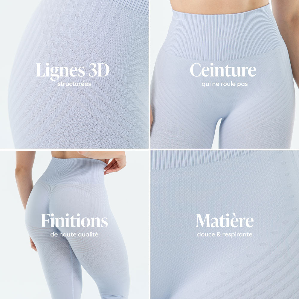 Chapala™ Leggings 3D Drenantes Anticelulíticos – Compresión Suave