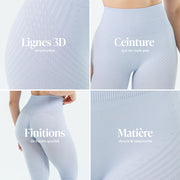 Chapala™ Leggings 3D Drenantes Anticelulíticos – Compresión Suave