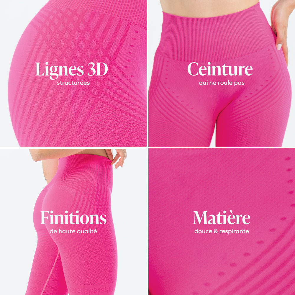 Yolotzin™ Leggings 3D Drenantes Anticelulíticos con Compresión