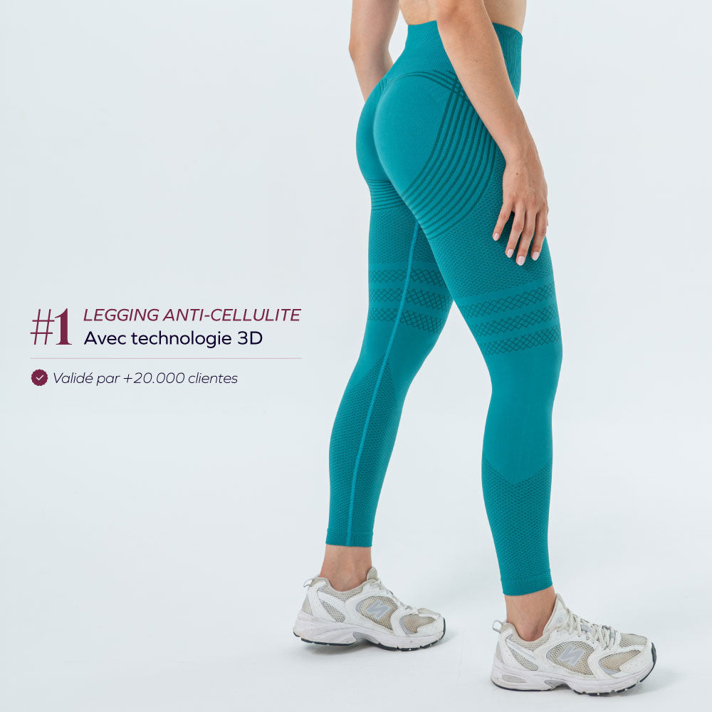 Tlaquepaque™ Leggings 3D Anticelulíticos con Compresión Suave