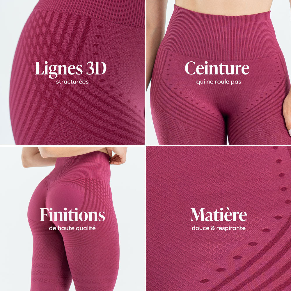 Tulancingo™ Leggings 3D Drenantes Anticelulíticos con Compresión