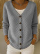Leonor | Chaqueta de Punto Acolchada con Botones