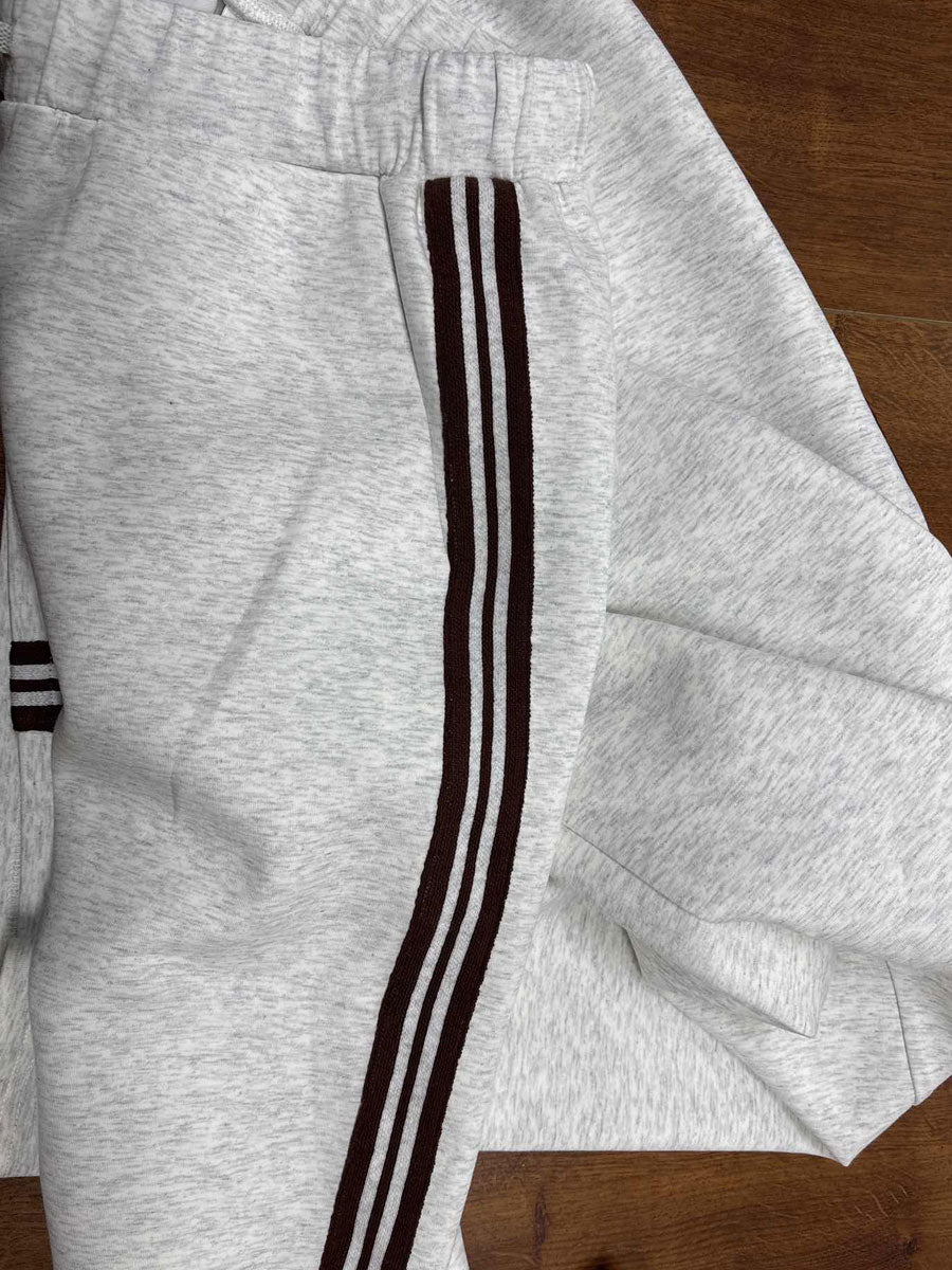 Belisa™ Conjunto Deportivo de Dos Piezas para Mujer con Sudadera Medio Cierre