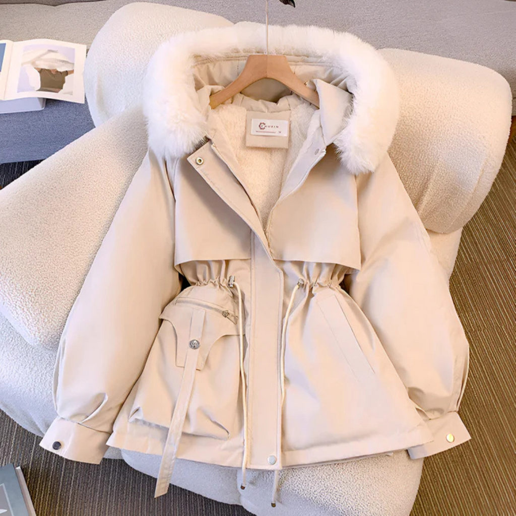 Aurelia™ Abrigo de Invierno Elegante y Acolchado, Duradero