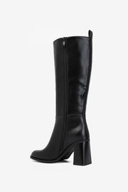 Louisa Botas de tacón grueso marrón