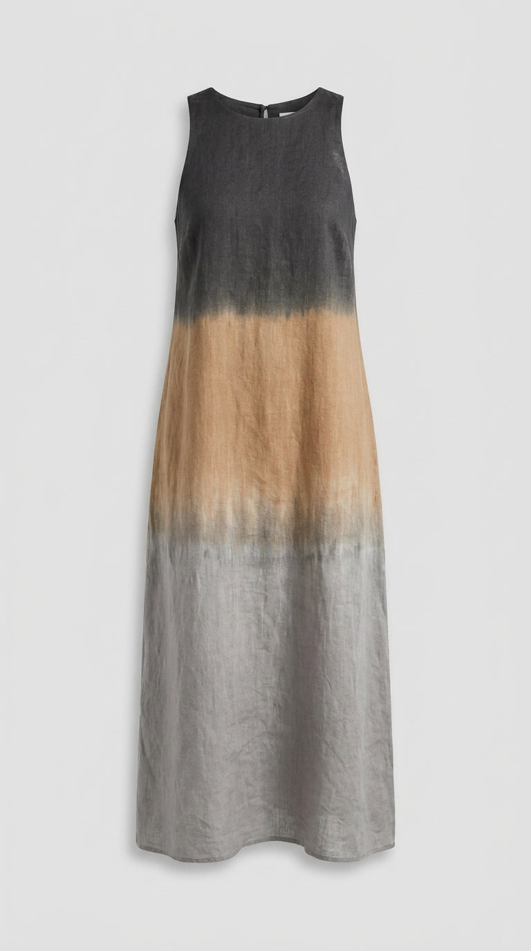 Durango™ Vestido sin Mangas con Degradado Elegante