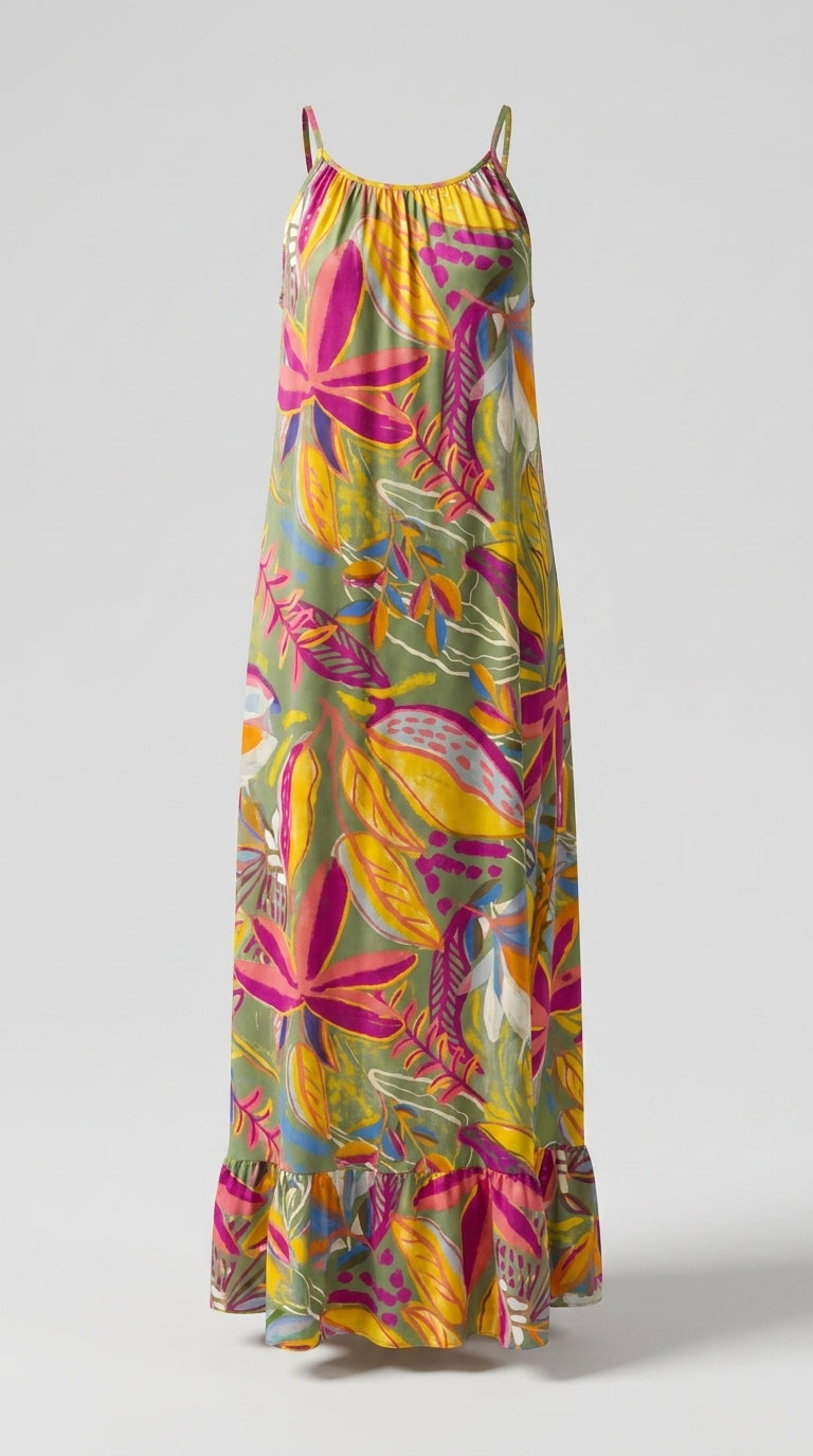 Reyna™ Vestido Floral Cómodo y Elegante para Mujer