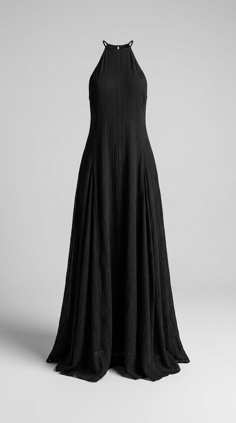 Herlinda™ Vestido Maxi de Lino sin Mangas, Estilo Minimalista