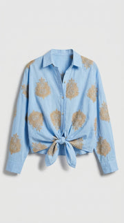 Tampico™ Blusa Bordada de Corte Suelto