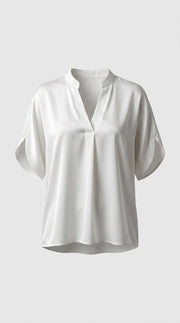 Brenda™ Blusa de Verano Elegante con Cuello en V Suelto