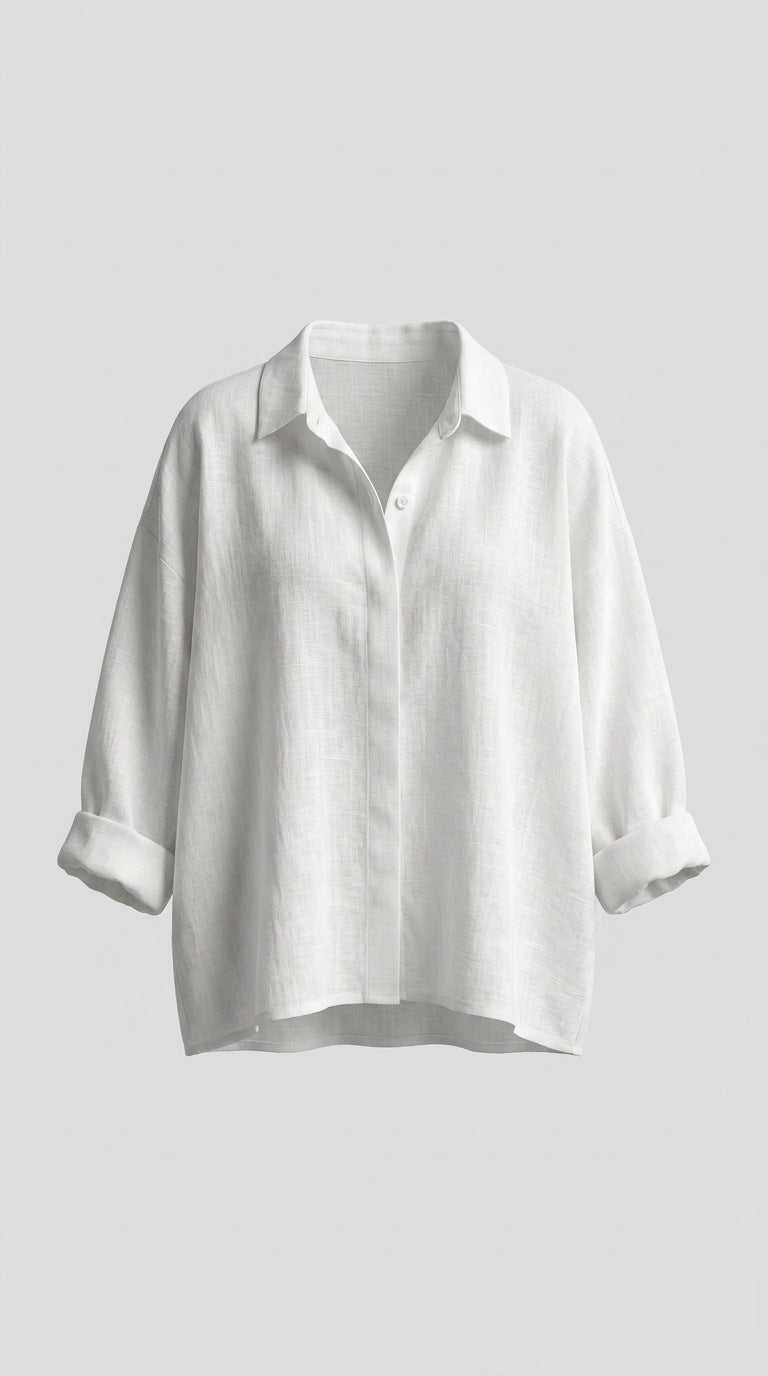 Blusa sin Botones para Mujer, Estilo Atemporal