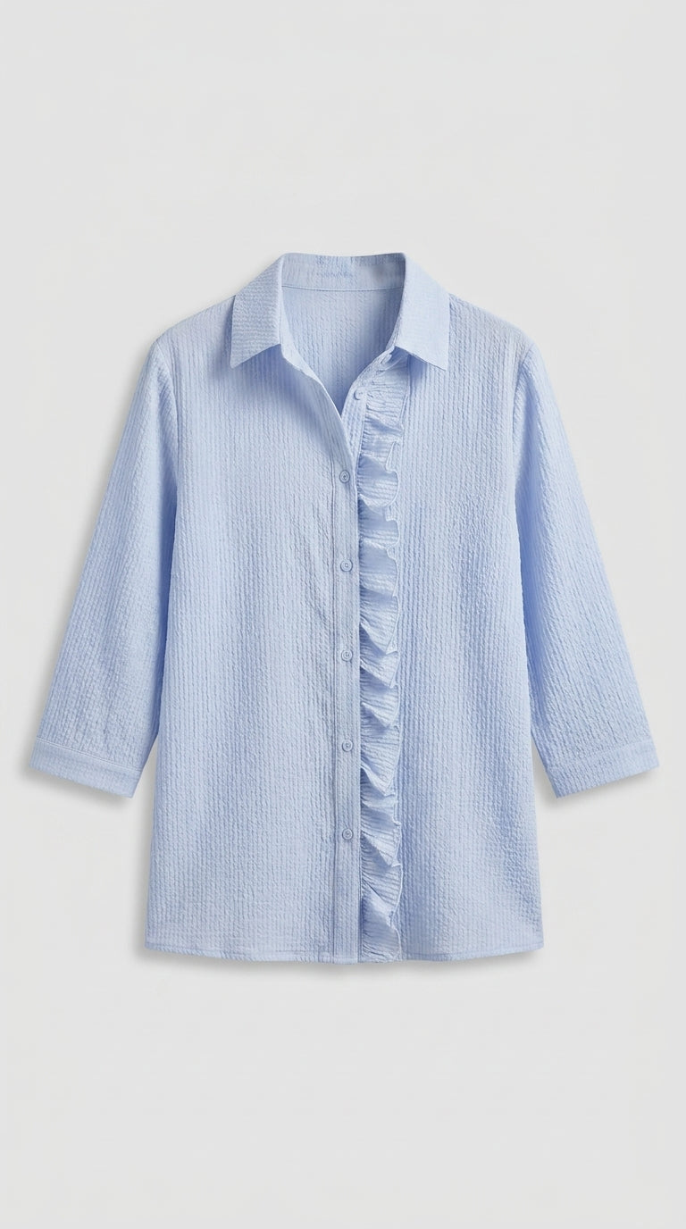 Blusa Elegante para Mujer con Corte Entallado