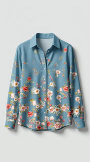 Blusa Estampada Elegante para Mujer – Corte Femenino