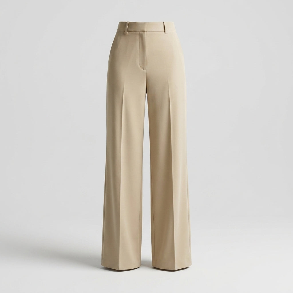 Adalí™ Pantalón Moldeador de Talle Alto y Pierna Ancha para Mujer