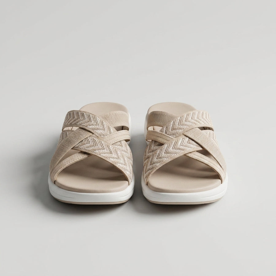 Chiapaneca™ Sandalia Ortopédica de Piel para Mujer – Comodidad Diaria