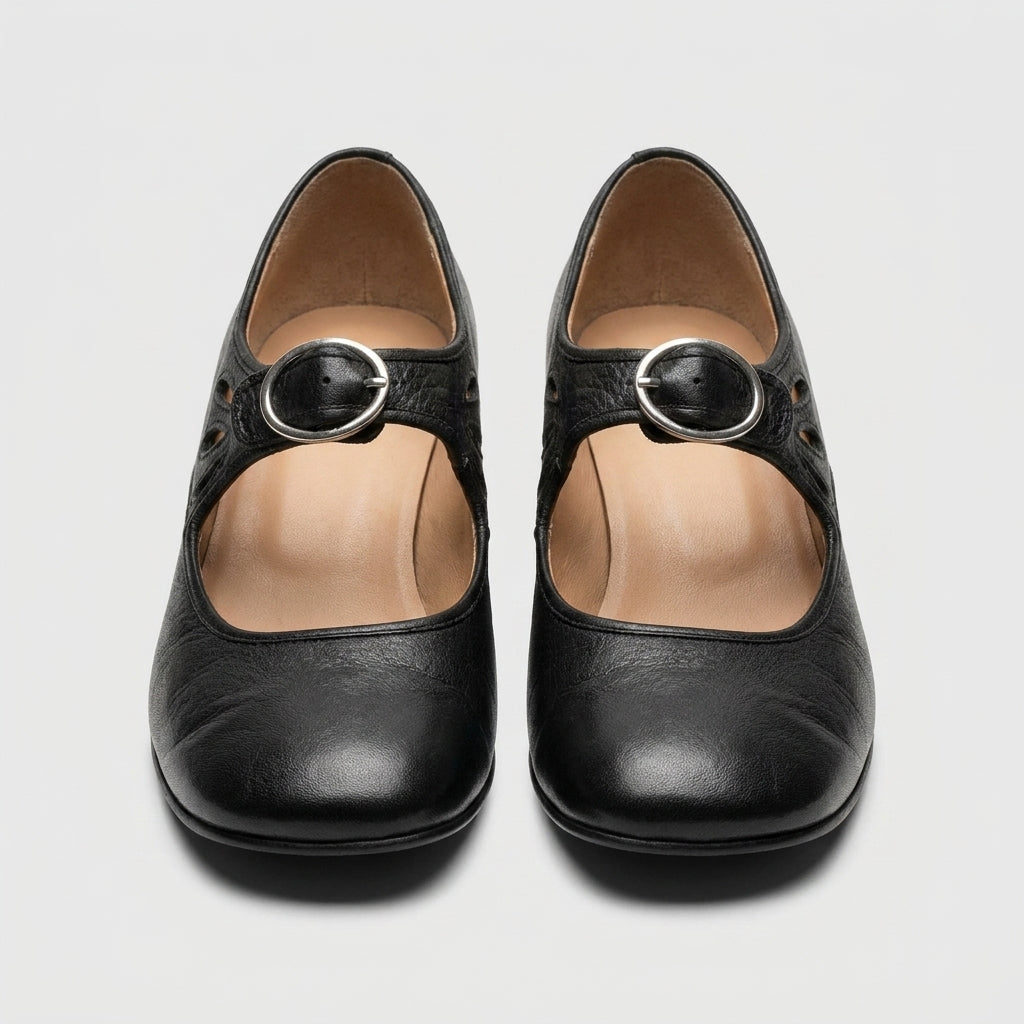 Casandra™ Zapatos Mary Jane de Piel