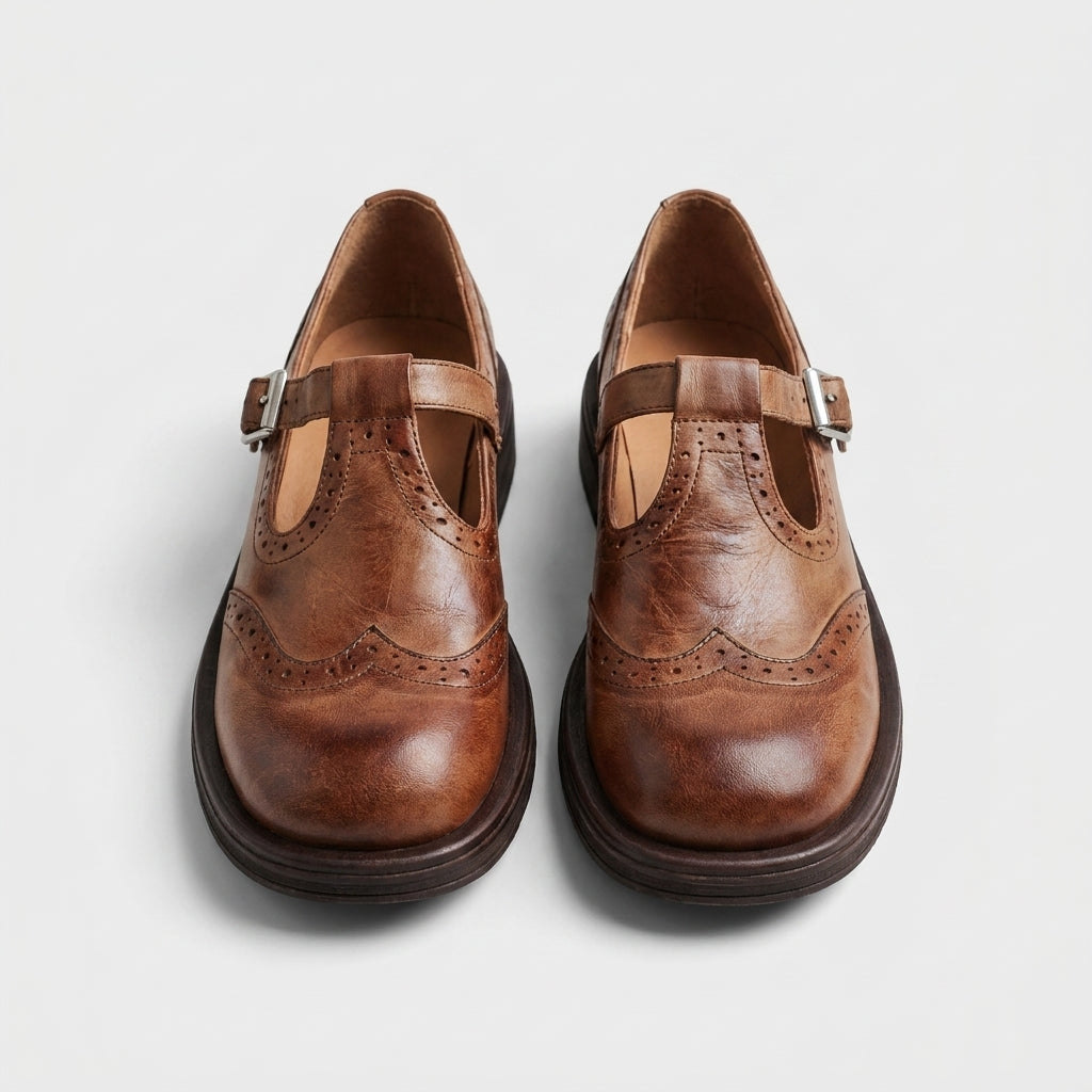Feliciana™ Tacones de Piel Ecológica, Elegantes y Cómodos