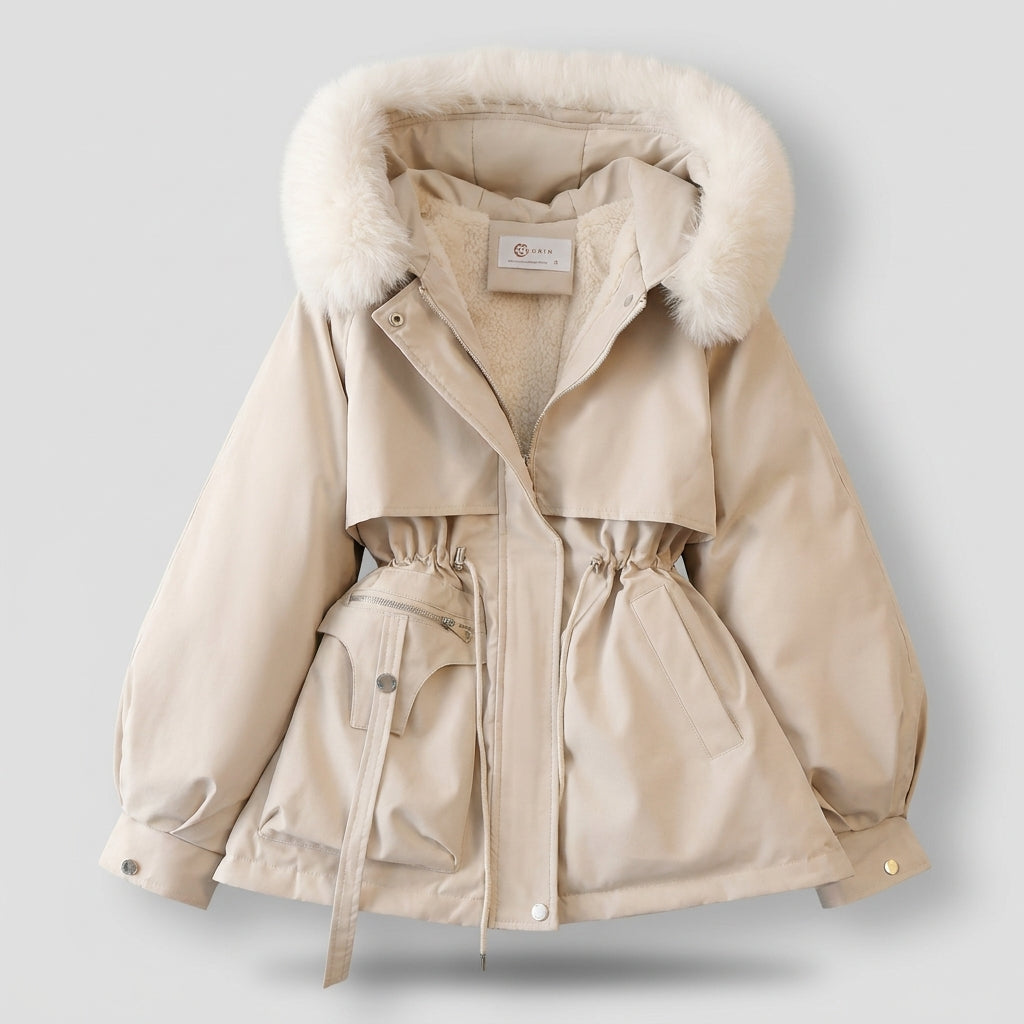 Aurelia™ Abrigo de Invierno Elegante y Acolchado, Duradero