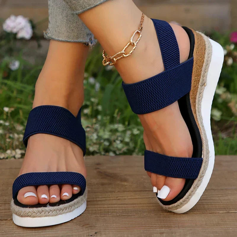 Colotlán™ Sandalia Ortopédica para Mujer con Plataforma Cómoda