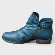 Real del Monte™ Botas Ortopédicas de Piel Ecológica para Mujer – Tacón de 4 cm
