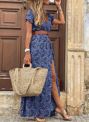 Aguascalientes™ Vestido Maxi Bohemio Elegante en Viscosa Ligera