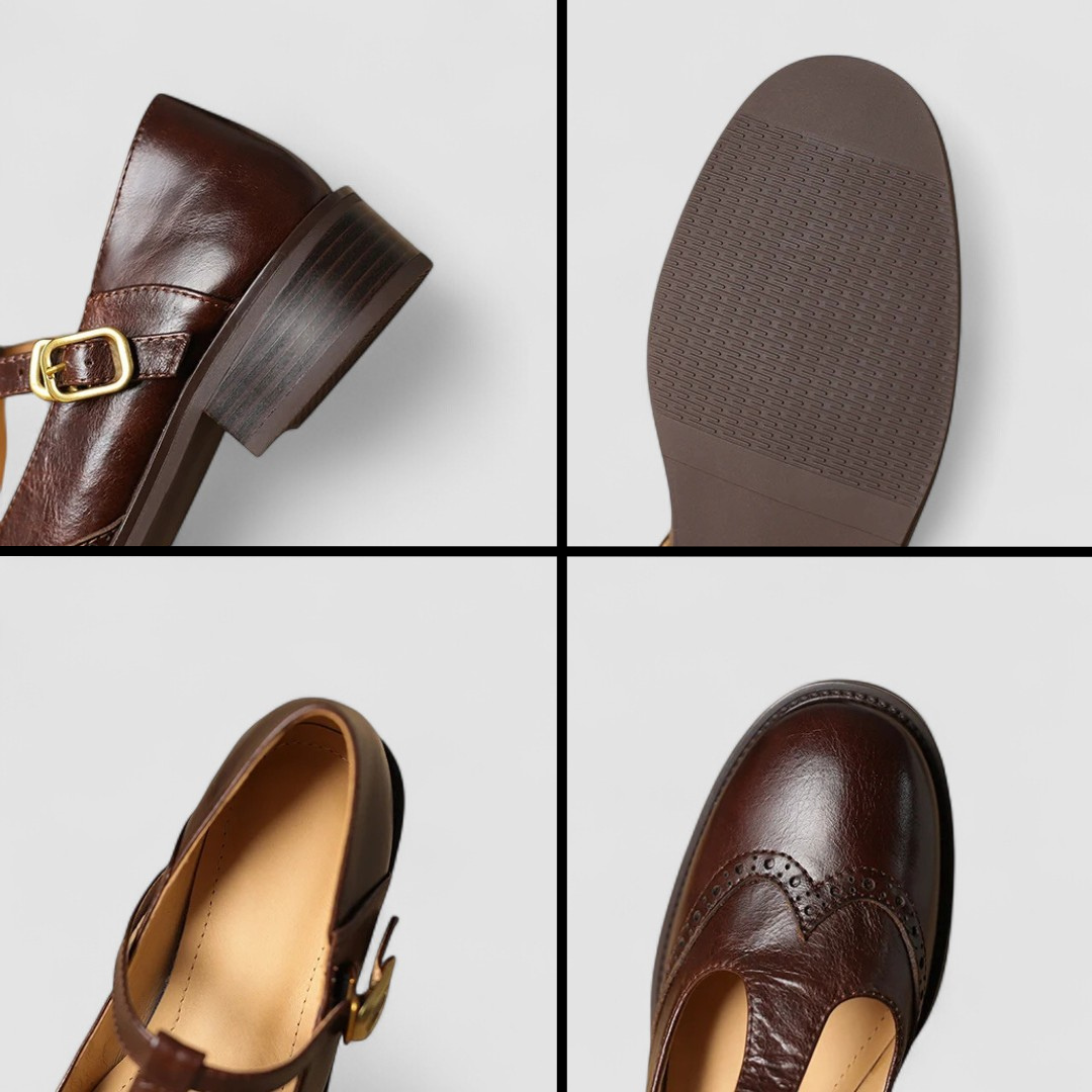 Bibiana™ Zapatos Ortopédicos Mary Jane con Correa en T