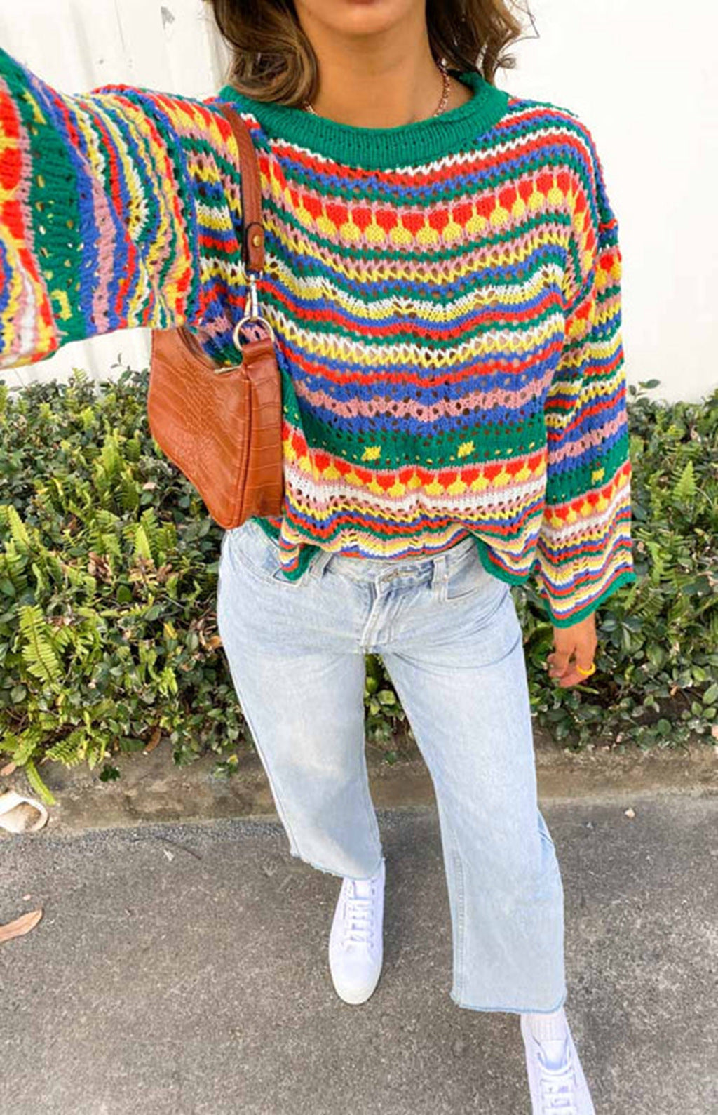Zapopan™ Suéter Colorido de Punto Suave – Estilo y Comodidad