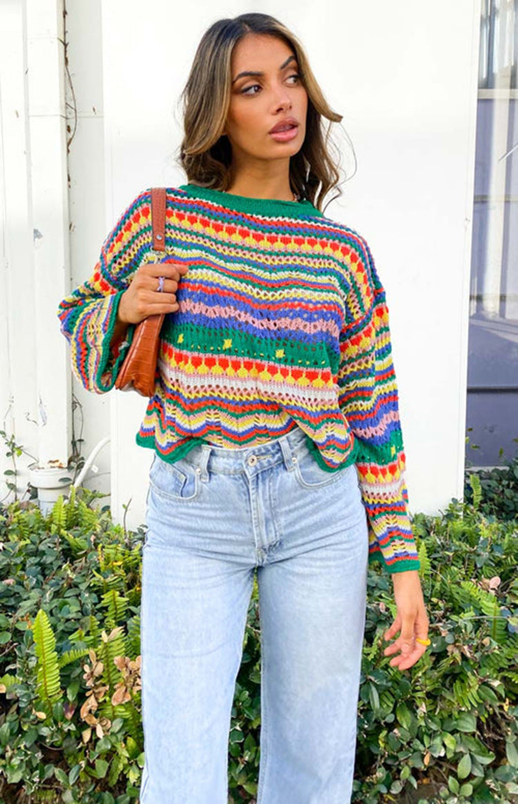 Zapopan™ Suéter Colorido de Punto Suave – Estilo y Comodidad
