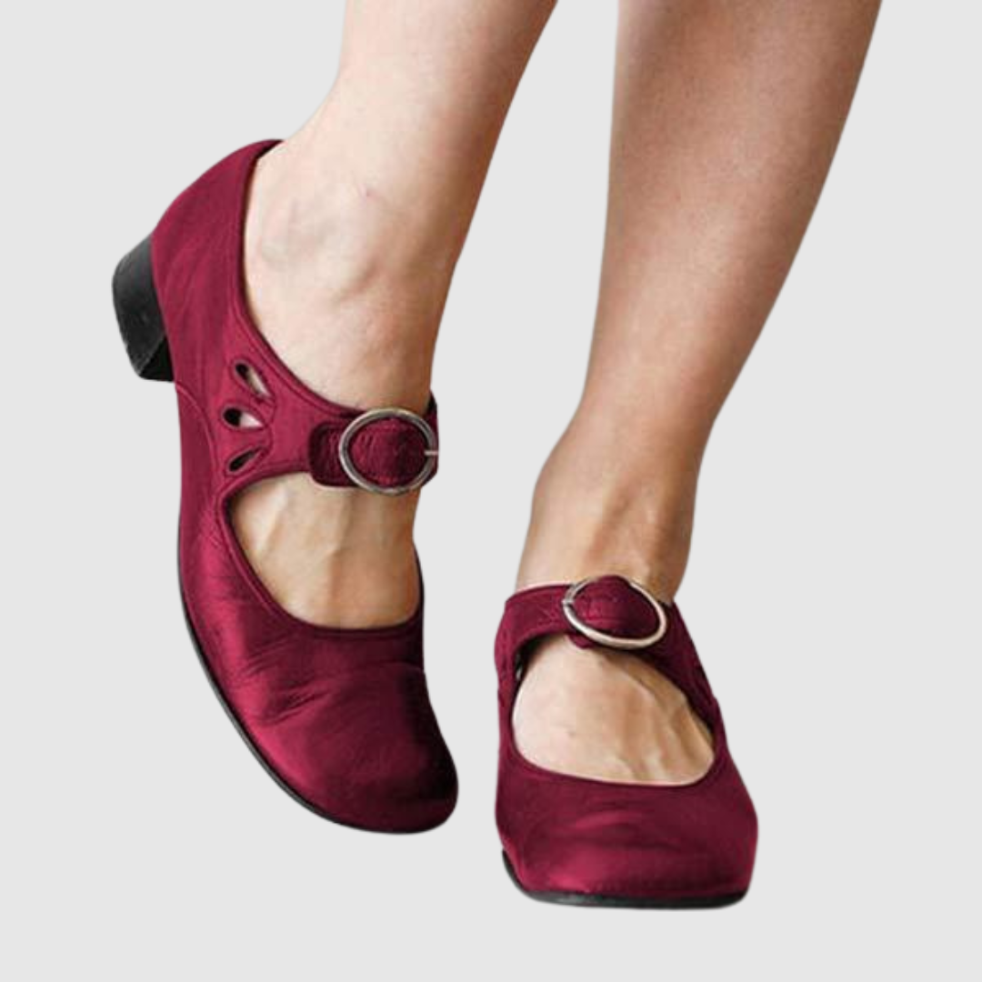 Casandra™ Zapatos Mary Jane de Piel