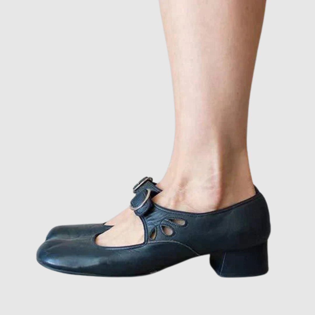 Casandra™ Zapatos Mary Jane de Piel