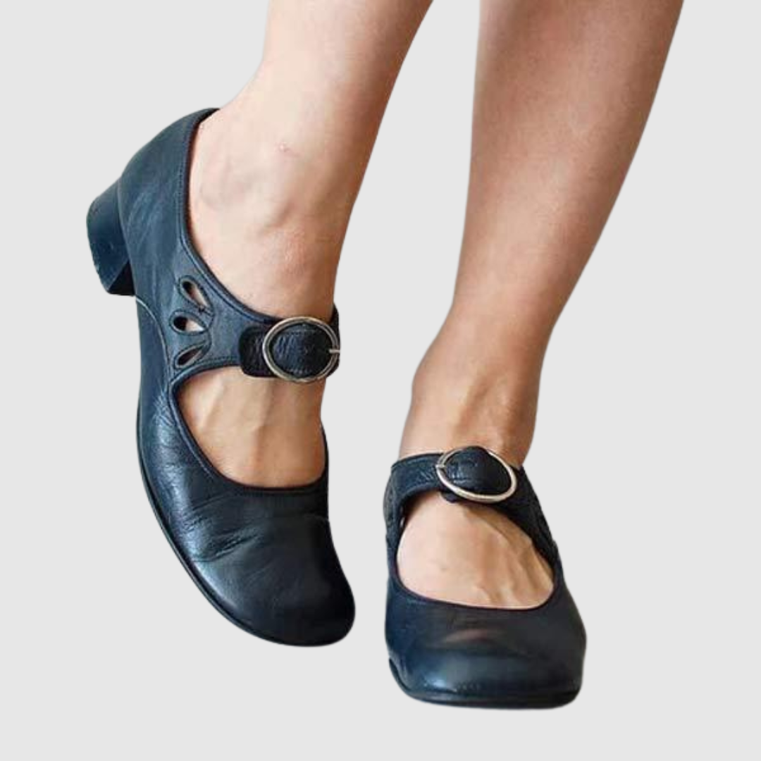 Casandra™ Zapatos Mary Jane de Piel