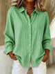 Jimena™ | Camisa de Rayas con Botones