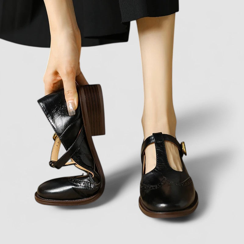 Bibiana™ Zapatos Ortopédicos Mary Jane con Correa en T