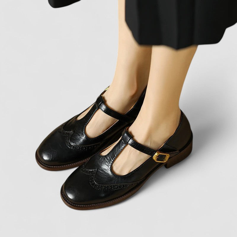 Bibiana™ Zapatos Ortopédicos Mary Jane con Correa en T