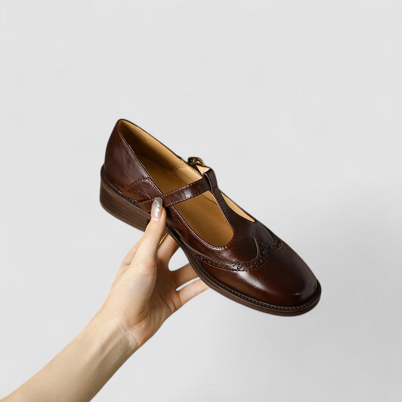 Bibiana™ Zapatos Ortopédicos Mary Jane con Correa en T