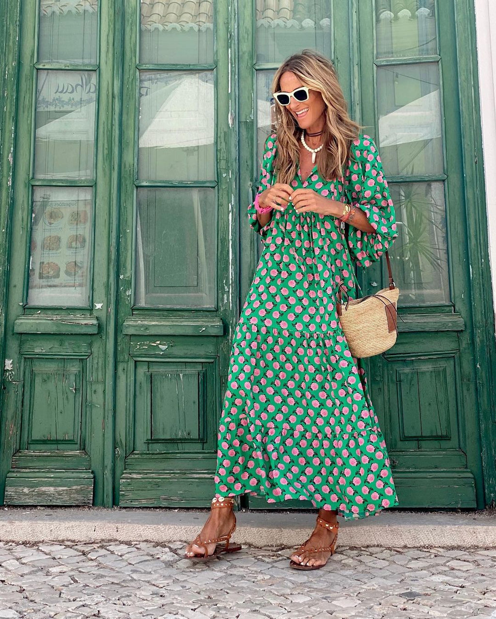 Mazatlán™ Vestido Boho Elegante para Mujer – Corte Fluido