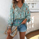 Paola™ Blusa Floral Elegante para Mujer con Corte Fluido